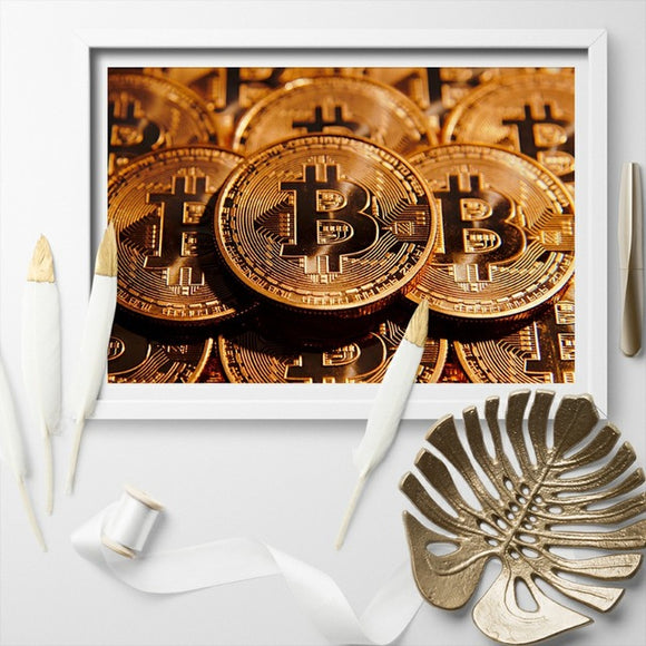 Nordic Style Bitcoin Poster