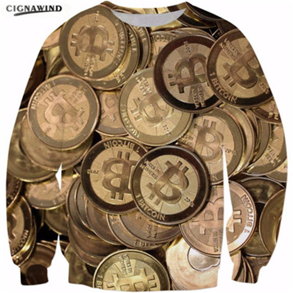 Bitcoin Long Sleeve Pullover